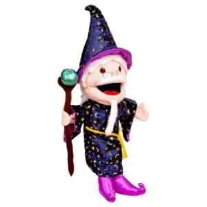 Clearance Moving Mouth Wizard Hand Puppet Puppet World
