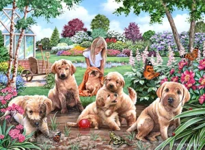 Outlet Mucky Pups – BIG 500 Piece Jigsaw Puzzle Children's Wooden Puzzles