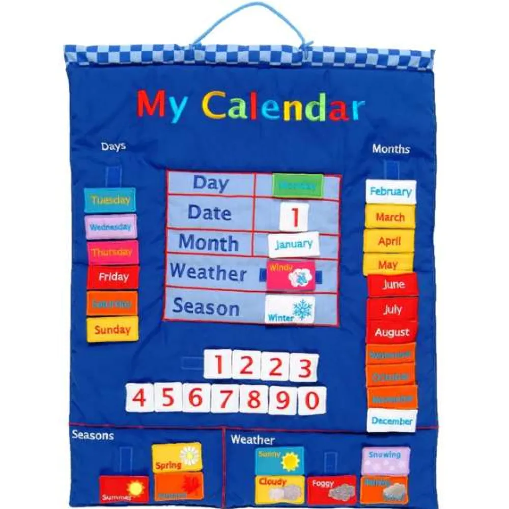 my_calendar_fabric_wall_c_0.webp Hot My Calendar Fabric Wall Chart Kids Arts And Crafts Sets For Kids