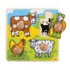 Clearance My First Peg Puzzle Farm Wooden Puzzles And Activity Toys | Children's Wooden Puzzles