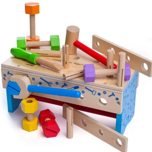 New My Workbench Wooden Puzzles And Activity Toys | Toy Tool Sets