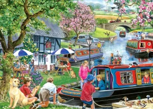 Clearance Narrow Escape – 1000 Piece Jigsaw Puzzle Children's Wooden Puzzles