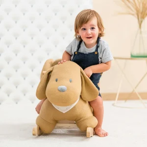 Online Rocker Charlie the Dog Caramel Kids Kids Room Accessories | Kid’s Furniture
