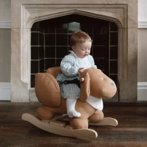 Online Rocker Charlie the Dog Caramel Kids Kids Room Accessories | Kid’s Furniture