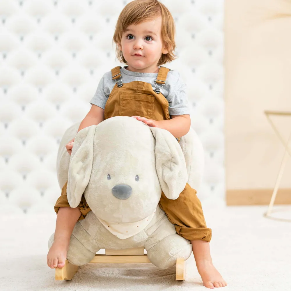nattou_rocker_charlie_the_3.webp Best Rocker Charlie the Dog Vanilla Kids Kids Room Accessories | Kid’s Furniture
