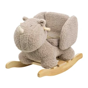 Outlet Teddy Rocker – Taupe Rhino Kids Kid’s Furniture | Rocking Horses