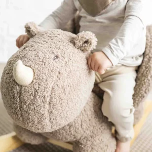 Outlet Teddy Rocker – Taupe Rhino Kids Kid’s Furniture | Rocking Horses