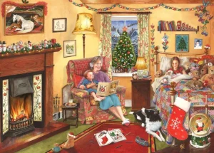 Fashion No.11 – A Story For Christmas – 1000 Piece Jigsaw Puzzle Children's Wooden Puzzles