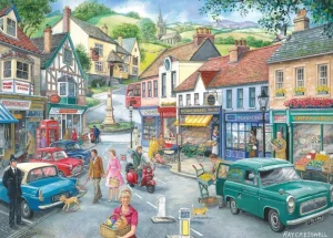 Online No.23 – At The Shops – 1000 Piece Jigsaw Puzzle Children's Wooden Puzzles