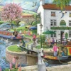 Best No.6 – By The Canal – 1000 Piece Jigsaw Puzzle Children's Wooden Puzzles