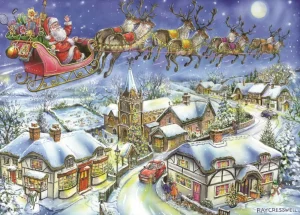 Discount No.13 – Christmas Eve – 1000 Piece Jigsaw Puzzle Children's Wooden Puzzles