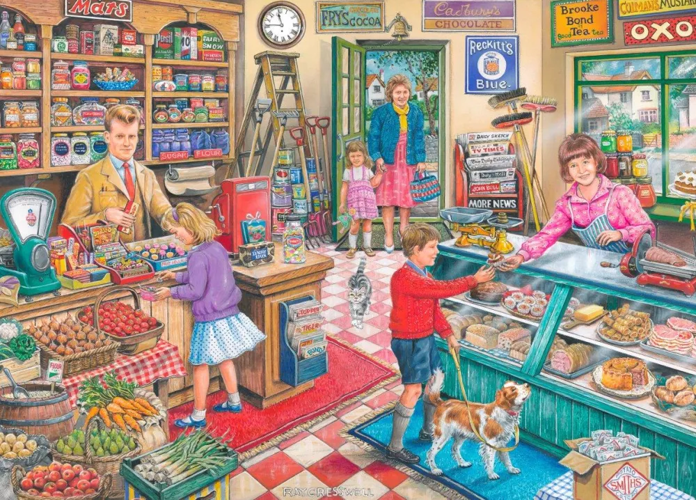 no__general_store___piece_0.webp Hot No.11 – General Store – 1000 Piece Jigsaw Puzzle Children's Wooden Puzzles
