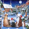 Clearance No 19 Santa Paws – 1000 Piece Jigsaw Puzzle Children's Wooden Puzzles