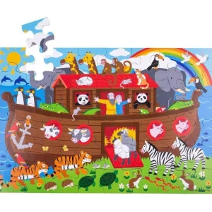Online Noah’s Ark Floor Puzzle (48 piece) Wooden Puzzles And Activity Toys | Children's Wooden Puzzles