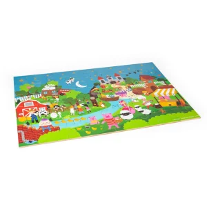 Best Nursery Rhyme Floor Puzzle (48pc) Wooden Puzzles And Activity Toys | Children's Wooden Puzzles