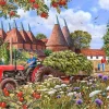 Online Oast Houses – BIG 500 Piece Jigsaw Puzzle Children's Wooden Puzzles