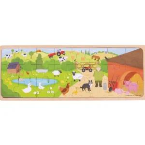 Outlet On The Farm Puzzle Wooden Puzzles And Activity Toys | Children's Wooden Puzzles