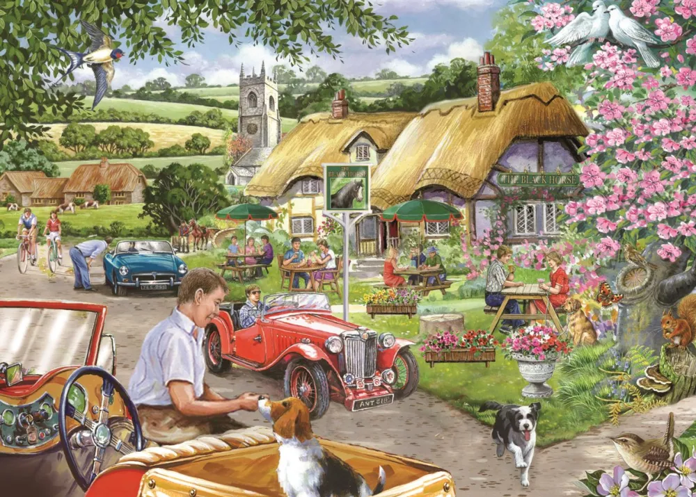 out_for_the_weekend___pie_0.webp Sale Out For The Weekend – 1000 Piece Jigsaw Puzzle Children's Wooden Puzzles