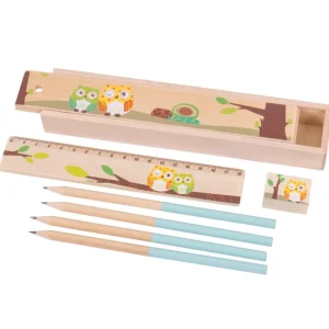 Fashion Owl Pencil Box Songbird Kids Arts And Crafts Sets For Kids
