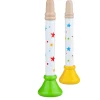 Sale Pack of Two Trumpet (Green/Yellow) Traditional Wooden Toys | Gifts For 5 Yr Olds