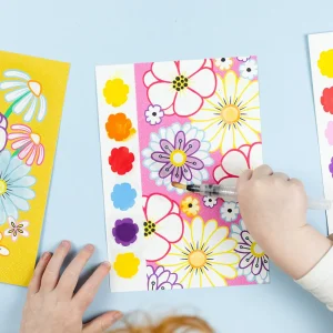 Hot Paint-a-Picture Set – Butterflies & Flowers Kids Arts And Crafts Sets For Kids