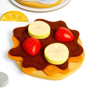 Outlet Pancake Set Wooden Toy Food Sets | Shopping Role Play