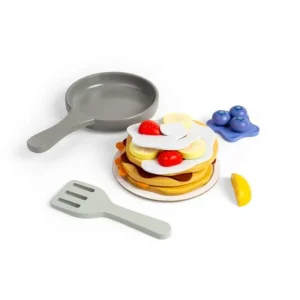 Outlet Pancake Set Wooden Toy Food Sets | Shopping Role Play