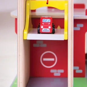 Discount Park & Play Garage Traditional Wooden Toys | Wooden Toy Cars For Children