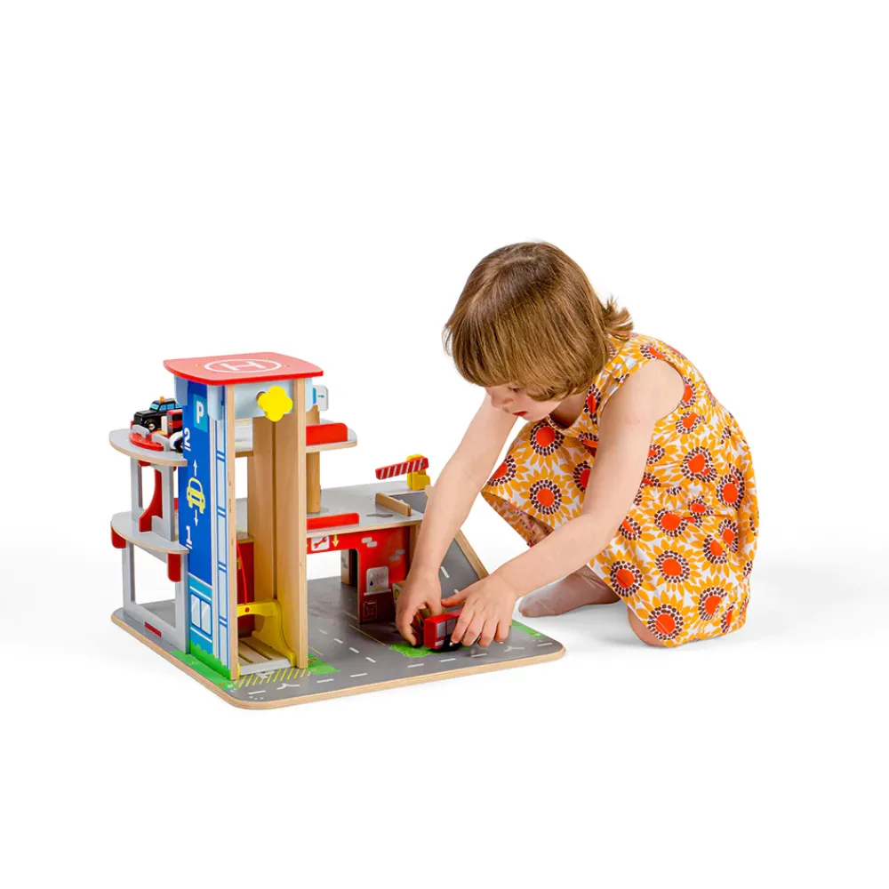 park__play_garage_8.webp Discount Park & Play Garage Traditional Wooden Toys | Wooden Toy Cars For Children