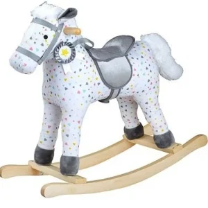 Sale Patterned Rocking Horse Kids Kids Room Accessories | Kid’s Furniture