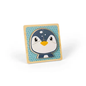 Outlet Penguin Chunky Puzzle Wooden Puzzles And Activity Toys | Children's Wooden Puzzles