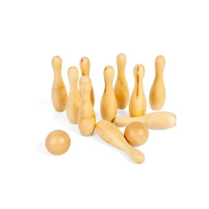 Outlet 10 Pin Bowling Set Activity Toys & Games | Traditional Wooden Games