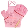 Outlet Pink Chef’s Set Wooden Toy Food Sets