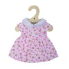 New Pink dress with pink hearts (for Size Medium Doll) Soft Rag Dolls | Soft Toys