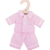 Hot Pink Pyjamas (for Size Small Doll) Soft Rag Dolls | Soft Toys