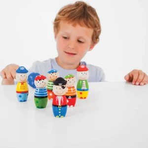 Sale Pirate Skittles Wooden Puzzles And Activity Toys | Activity Toys & Games