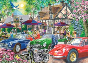 New Plough Inn – BIG 500 Piece Jigsaw Puzzle Children's Wooden Puzzles