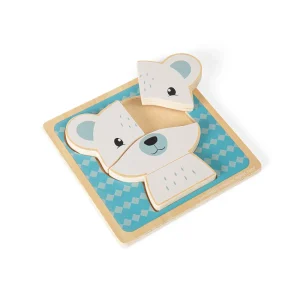 Outlet Polar Bear Chunky Puzzle Wooden Puzzles And Activity Toys | Children's Wooden Puzzles