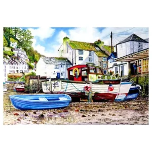 Clearance Polperro 1000 Piece Puzzle Children's Wooden Puzzles