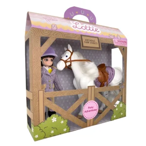 Hot Pony Pal Adventure Set Lottie Dolls