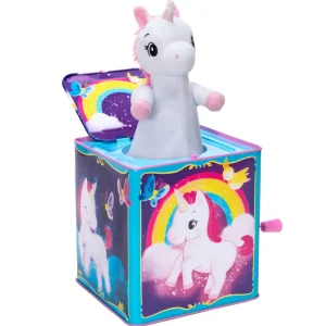 Outlet Pop & Glow Unicorn Jack In The Box Kids Kids Room Accessories | Montessori Toys