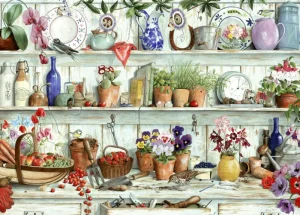Best Posies & Produce – BIG 500 Piece Jigsaw Puzzle Children's Wooden Puzzles