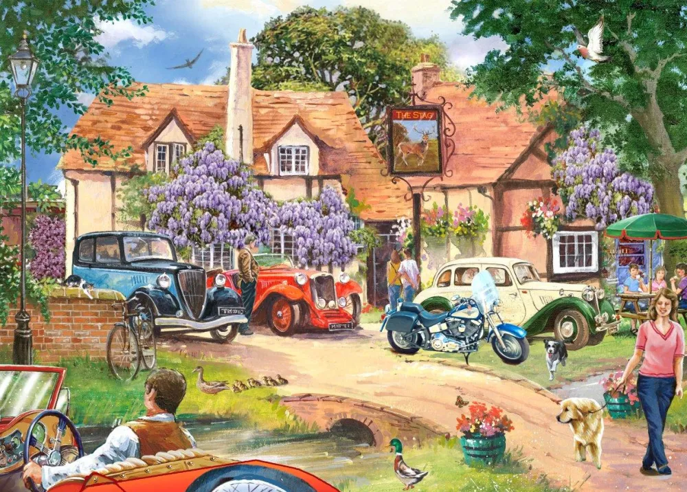 pub_lunch__big__piece_jig_0.webp Best Pub Lunch – BIG 250 Piece Jigsaw Puzzle Children's Wooden Puzzles