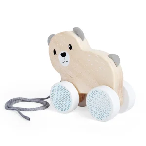 Sale Pull Along Bear Wooden Push And Pull Along Toys