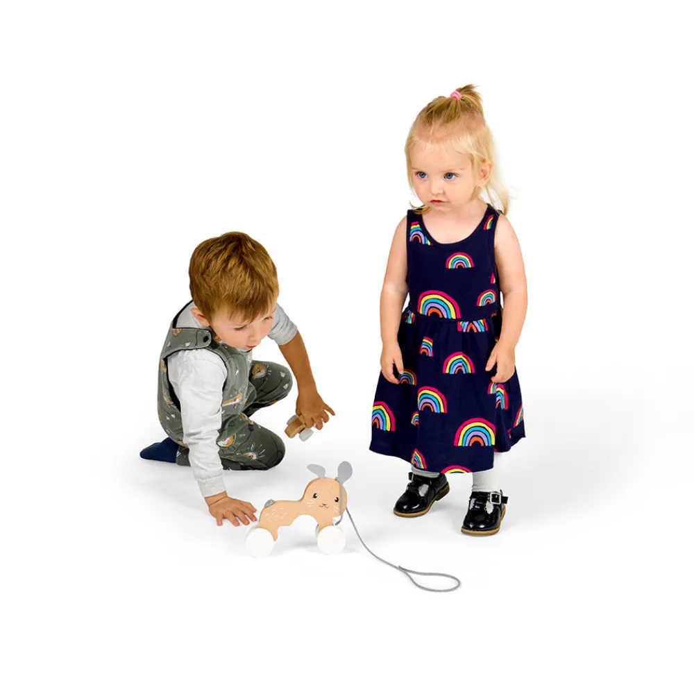pull_along_bunny_and_baby_3.webp Sale Pull Along Bunny and Baby Wooden Push And Pull Along Toys
