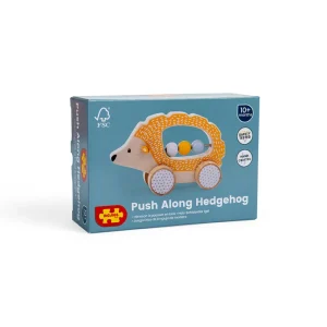 Online Push Along Hedgehog Wooden Push And Pull Along Toys