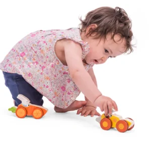 Fashion Push Along Woodland Race Car by Wooden Push And Pull Along Toys | Activity Toys & Games