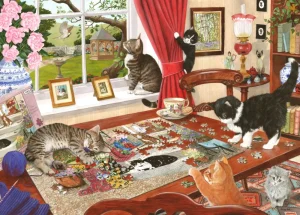 New Puzzling Paws – 1000 Piece Jigsaw Puzzle Children's Wooden Puzzles