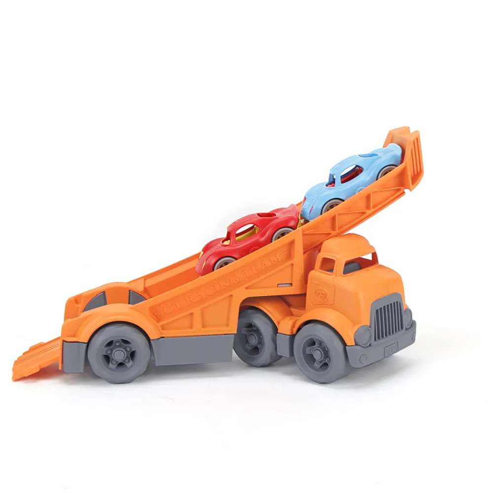 racing_truck_with__race_c_2.webp Hot Racing Truck with 2 Race Cars Wooden Toy Cars For Children