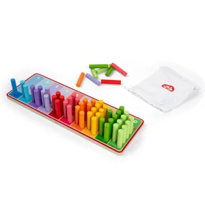 Fashion Rainbow Counting Sticks Kids Kids Learning Numbers And Letter